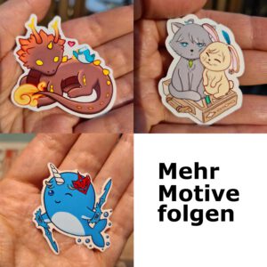Sticker Genshin Impact - Animal Charas